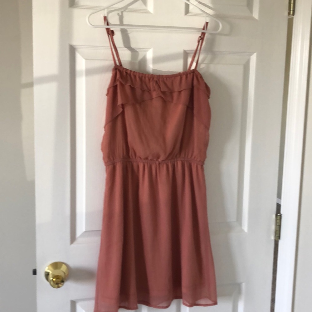 Peach Cocktail Dress